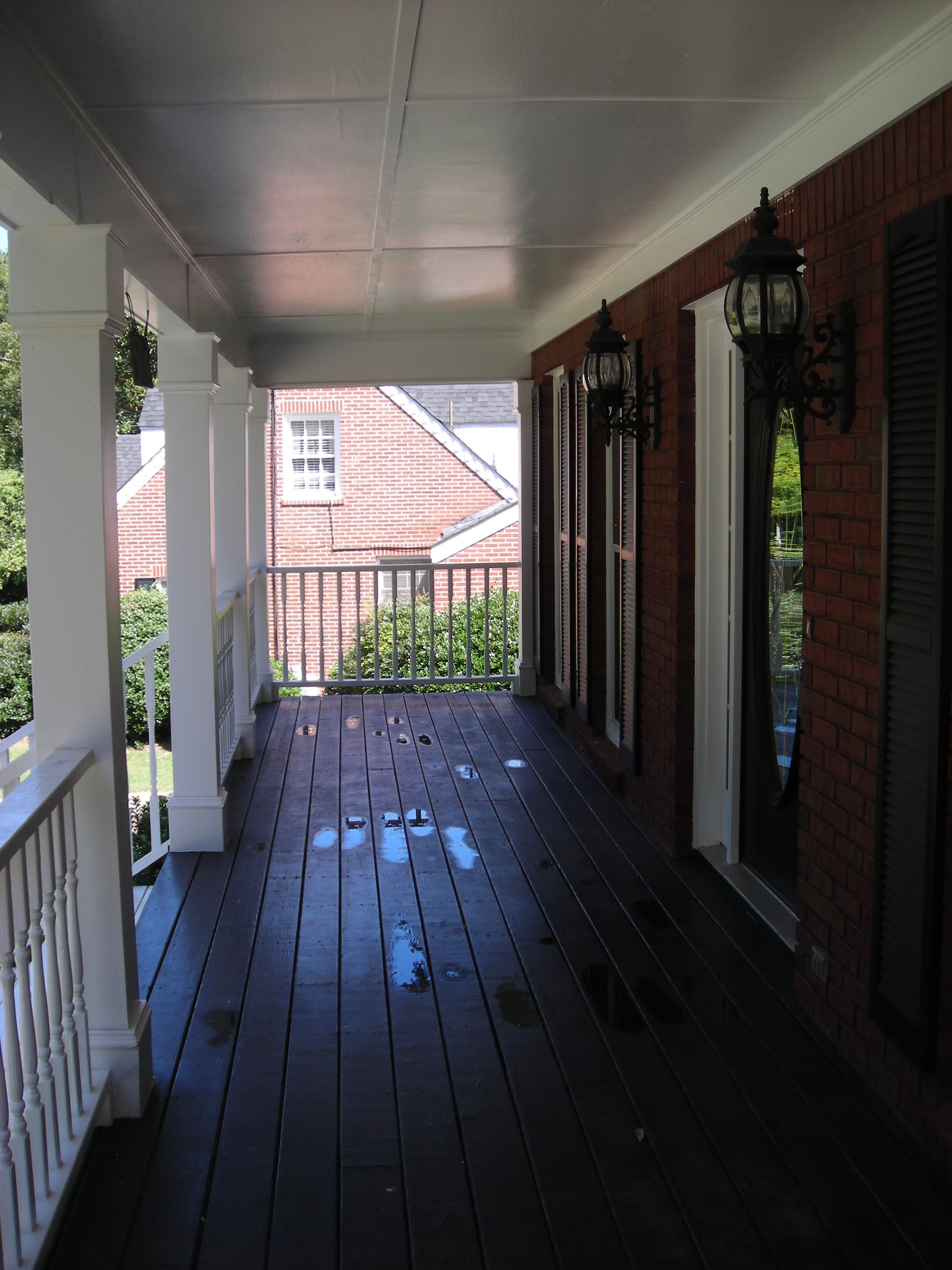 Front Porch looking East